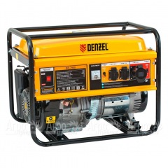 Бензогенератор Denzel GE-7900 6 кВт в Уфе