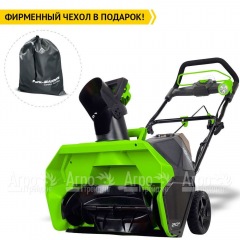 Снегоуборщик аккумуляторный GreenWorks GD40SB в Уфе