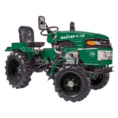 Многофункциональный минитрактор Файтер T-15 + почвофреза в Уфе