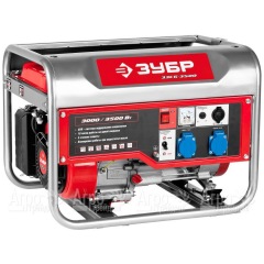 Бензогенератор Зубр ЗЭСБ-3500 3.5 кВт в Уфе
