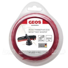 Леска триммерная витая GEOS by Al-Ko Twist Whisper 2.0 мм, 15 м в блистере в Уфе