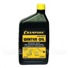 Масло минеральное Champion SAE 5W30 1 л для 4-х тактных двигателей в Уфе