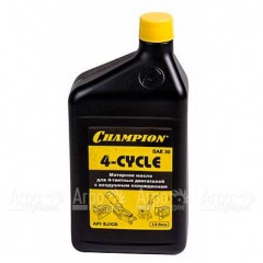 Масло минеральное Champion SAE 30 1 л для 4-тактных двигателей в Уфе