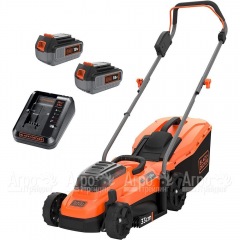 Газонокосилка аккумуляторная Black+Decker BCMW33184L2 в Уфе