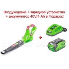 Воздуходувка аккумуляторная Monferme 24157M2 в Уфе