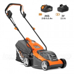 Газонокосилка аккумуляторная Daewoo DLM 3221Li SET в Уфе