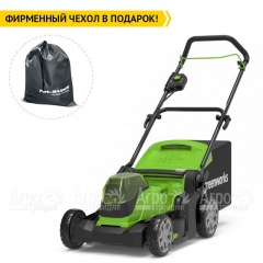 Газонокосилка аккумуляторная GreenWorks G24X2LM41 (без аккумулятора и зарядного устройства) в Уфе