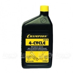 Масло минеральное Champion SAE30 1 л для 4-х тактных двигателей в Уфе