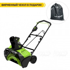 Снегоуборщик аккумуляторный GreenWorks G40ST40 (без аккумулятора и зарядного устройства) в Уфе