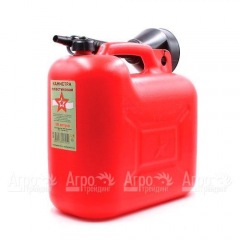 Канистра пластиковая Звезда 20 л со сборной воронкой в Уфе