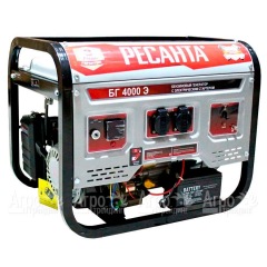 Бензогенератор Ресанта БГ 4000 Э 3 кВт в Уфе