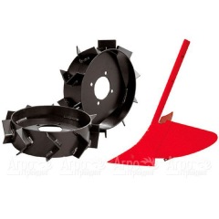 Окучник с металлическими колесами Pubert в Уфе