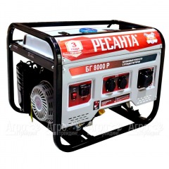 Бензогенератор Ресанта БГ 8000 Р 6.5 кВт в Уфе