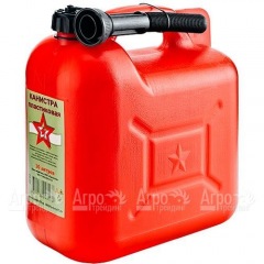 Канистра для топлива Звезда 10 л пластиковая с заливным устройством в Уфе