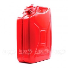 Канистра стальная Звезда 20 л КС-20, красная (металл 0.7 мм) в Уфе