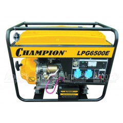 Бензин-газовый генератор Champion LPG6500E 5 кВт в Уфе