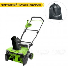 Снегоуборщик аккумуляторный GreenWorks GD40STX2 (без аккумулятора и зарядного устройства) в Уфе