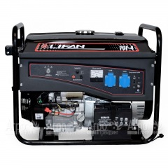 Бензогенератор Lifan 7500E 7 кВт в Уфе