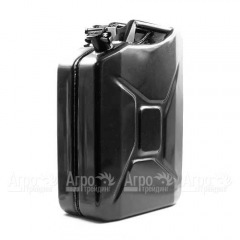 Канистра стальная Звезда 20 л КС-20, черная (металл 0.7 мм) в Уфе