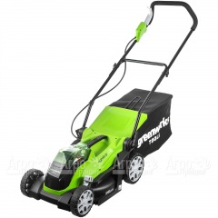 Газонокосилка аккумуляторная GreenWorks G40LM35K3 в Уфе