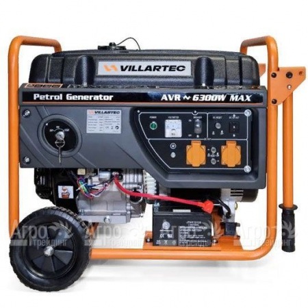 Бензогенератор Villartec GG7300ЕW 5.8 кВт в Уфе