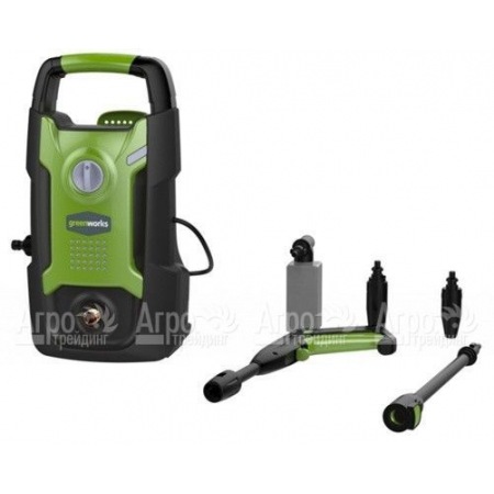 Мойка высокого давления GreenWorks GPWG1 100 бар  в Уфе