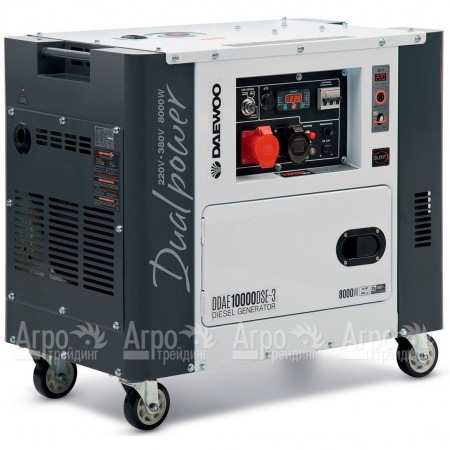Дизельгенератор Daewoo DDAE 10000DSE-3 DUAL POWER 220=380 7.2 кВт в Уфе