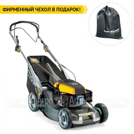 Газонокосилка бензиновая Stiga Twinclip 50 S  в Уфе