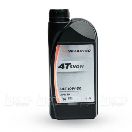 Масло моторное зимнее Villartec 4T Snow SAE 10W-30, 1 л для 4-х тактных двигателей в Уфе