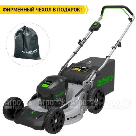 Газонокосилка аккумуляторная GreenWorks GC82LM46K5  в Уфе