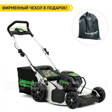 Газонокосилка аккумуляторная GreenWorks GC82LM51K5  в Уфе