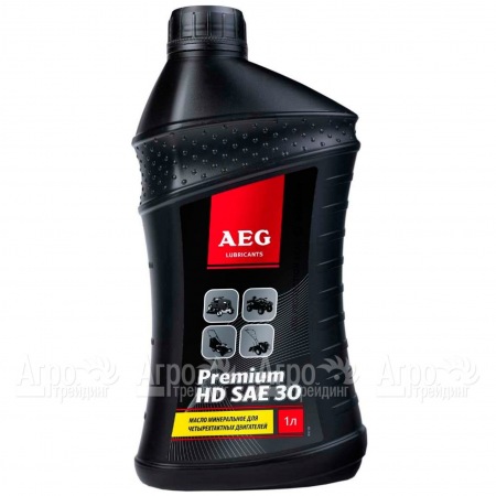 Масло AEG Premium HD SAE 30 API SJ/CF 1 л для 4-х тактных двигателей  в Уфе