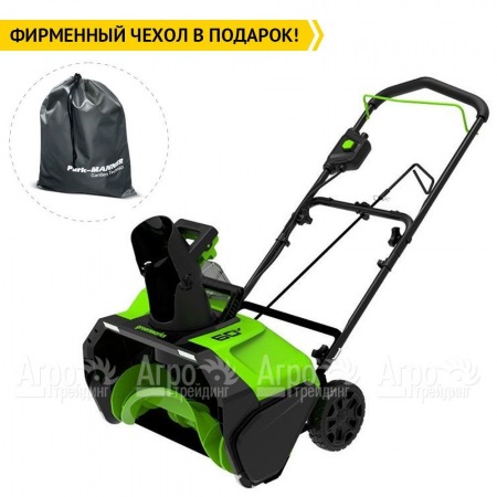 Снегоуборщик аккумуляторный GreenWorks GD60PST 5 Ач в Уфе