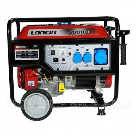 Бензогенератор Loncin LC8000-JS 6 кВт в Уфе