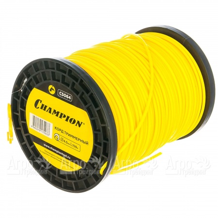 Корд триммерный Champion Round 4.0мм, 159м (круглый)+нож  в Уфе