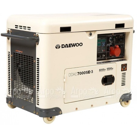Дизельгенератор Daewoo DDAE 7000 SE-3 5.5 кВт в Уфе