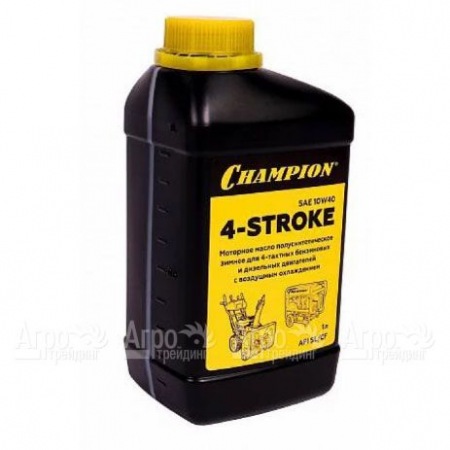 Масло полусинтетическое зимнее Champion SAE 10W40 API SL/CF 0.6 л для 4-тактных двигателей  в Уфе