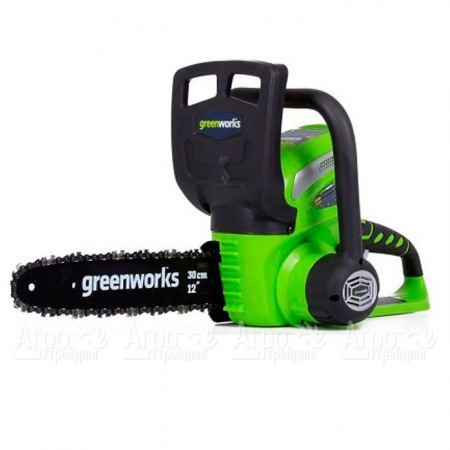 Аккумуляторная пила GreenWorks G40CS30II-12" (без аккумулятора и зарядного устройства) в Уфе