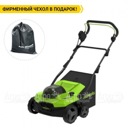 Аккумуляторный вертикуттер GreenWorks GD40SC38II (без аккумулятора и зарядного устройства)  в Уфе