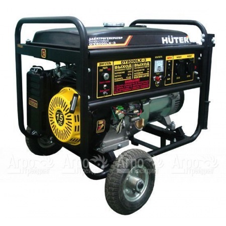 Бензиновый генератор Huter DY8000LX-3 6.5 кВт в Уфе