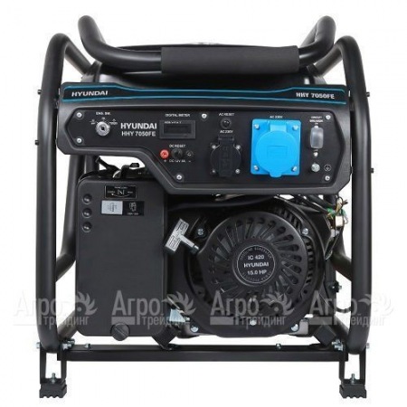 Бензогенератор Hyundai HHY7050FE 5 кВт в Уфе