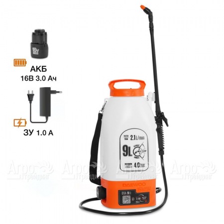 Аккумуляторный опрыскиватель Daewoo DSA 9Li в Уфе