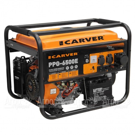 Бензогенератор Carver PPG-6500E 5 кВт в Уфе