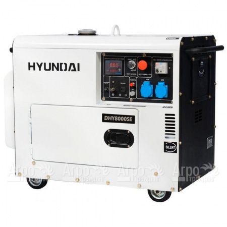 Дизельгенератор Hyundai DHY 8000SE 5,5 кВт в Уфе