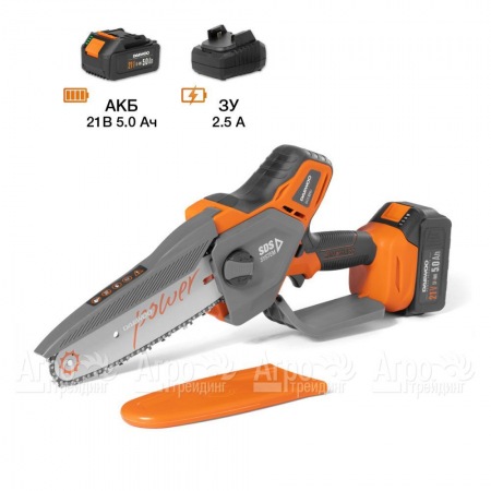 Аккумуляторная пила Daewoo DACS 821Li SET 8" в Уфе