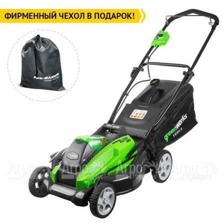 Газонокосилка аккумуляторная GreenWorks G40LM45K6  в Уфе