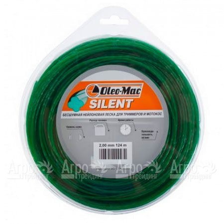 Леска 2.0 мм 126 м Black Titanium Twist для триммеров Oleo-Mac  в Уфе