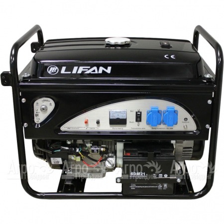 Бензогенератор Lifan 6500E 5 кВт в Уфе