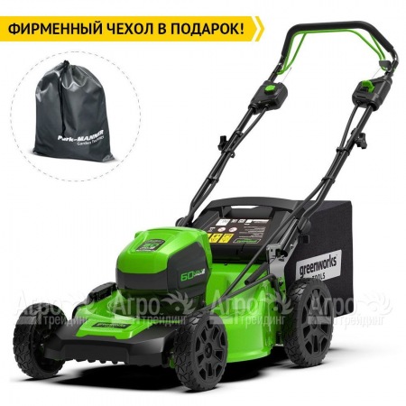 Газонокосилка аккумуляторная GreenWorks GD60LM51SPK4 в Уфе