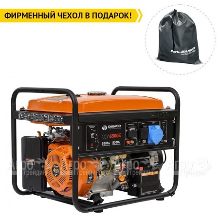 Бензогенератор Daewoo GDA 6500E 5 кВт в Уфе